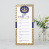Royal Prince Baby Babble Word Scramble Game (Standing Front)