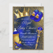 Royal Prince Baby Shower Invitation (Front)