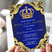 Royal Prince Baby Shower Invitations