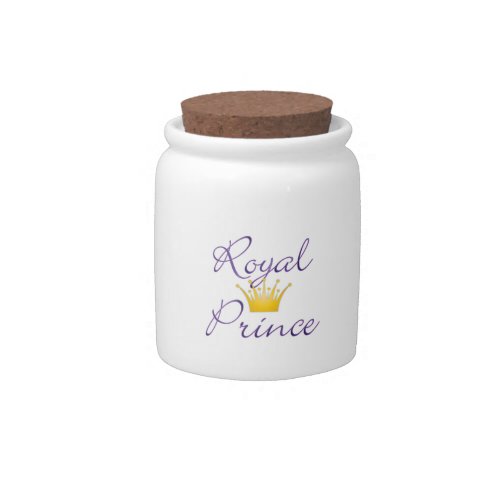 Royal Prince Candy Jar