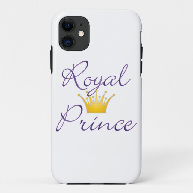 Royal Prince Case-Mate iPhone Case (Back)