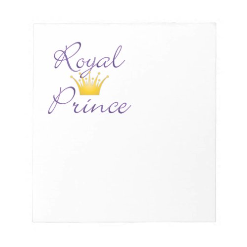 Royal Prince Notepad
