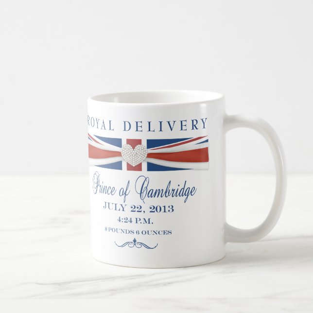 Royal Prince of Cambridge Keepsake Mug (Right)
