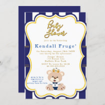 Royal teddy best sale bear baby shower