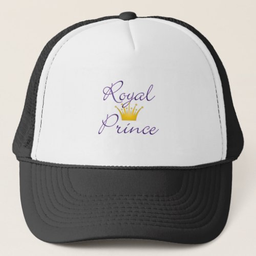 Royal Prince Trucker Hat