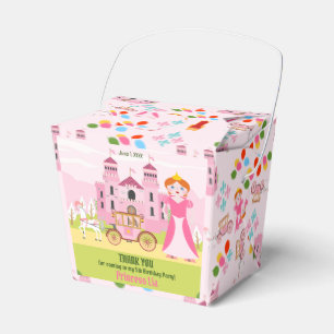 Royal Princess Birthday Party Favor Boxes