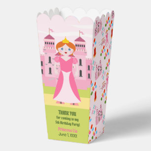 Royal Princess Birthday Party Favor Boxes