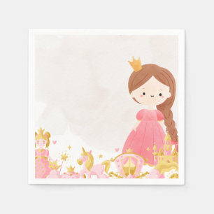 Royal Princess Birthday Party Napkins