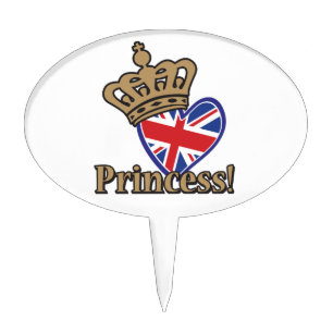 Royal Princess Cake Topper