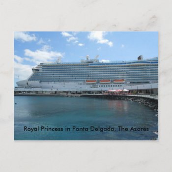 Royal Princess Cruise Ship Postcard by CruiseCrazy at Zazzle