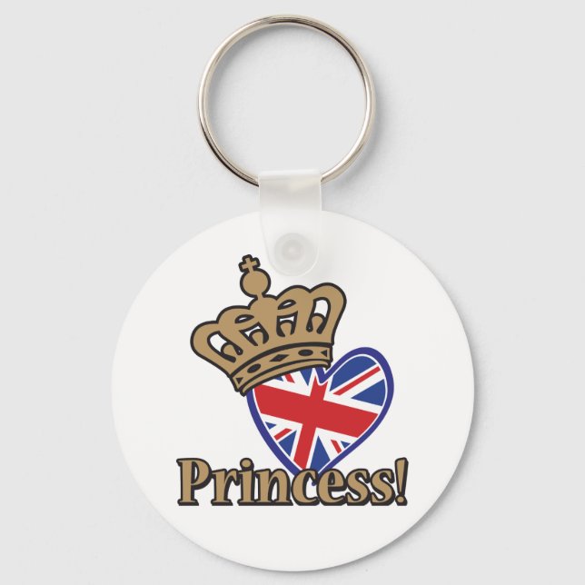 Royal Princess Keychain (Front)