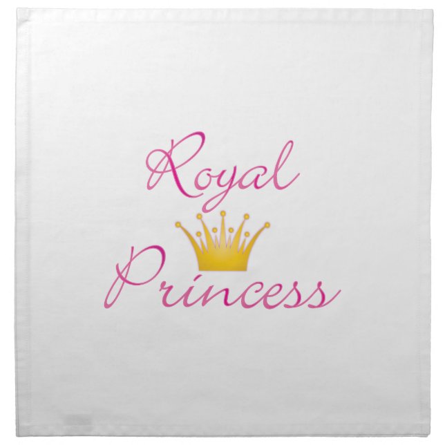 Royal Princess Napkin (Front)