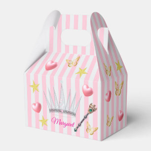 Royal Princess Party Favor Boxes