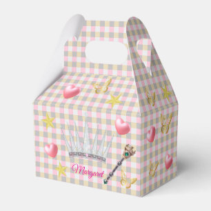 Royal Princess Party Favor Boxes