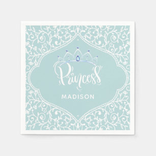 Royal Princess Party Personalized Napkins
