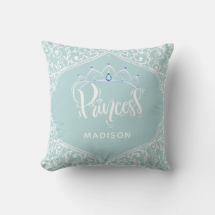 Royal Princess Personalized Throw Pillow