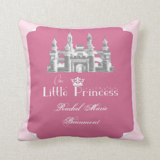 Royal Princess Pink Baby Girl Keepsake Pillow