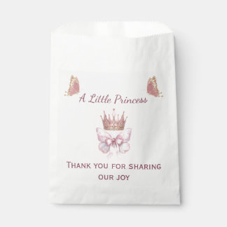 Royal Princess Pink Gold Favor Bag
