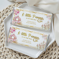 Royal Princess Pink Pumpkin Carriage Hershey Bar