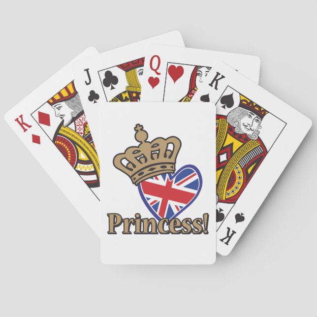 Royal Princess Poker Cards (Back)