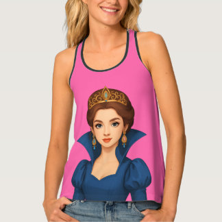 Royal Princess Portrait  Tank Top