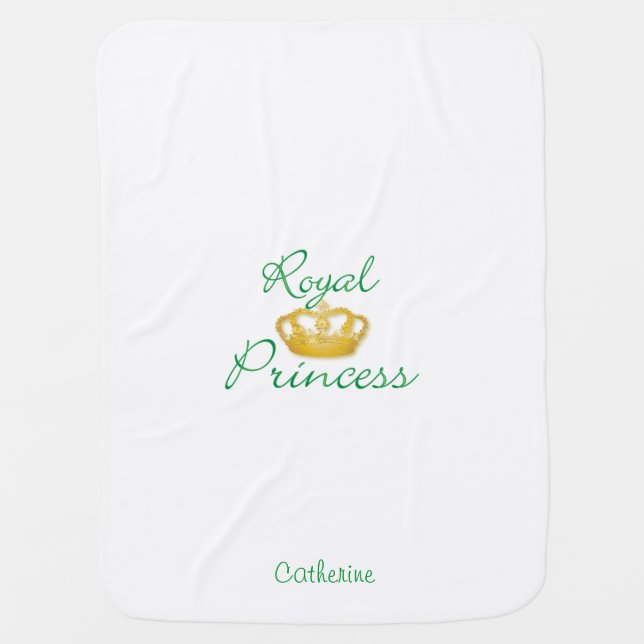 Royal Princess Stroller Blanket (Front)