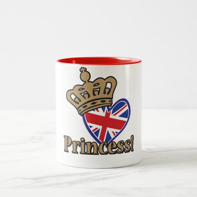 Royal Princess Two-Tone Coffee Mug (Center)