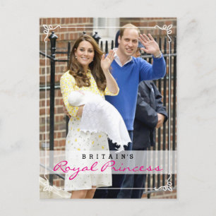 Royal Princess - William & Kate Postcard