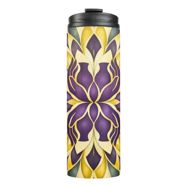 Royal Prism Bloom Thermal Tumbler (Front)