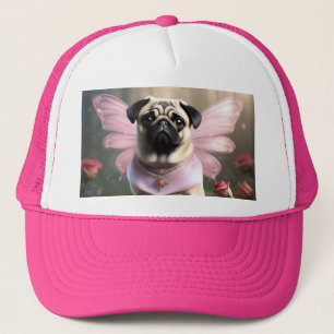 Royal Pug: The Princess Fairy of Enchanted Realms Trucker Hat