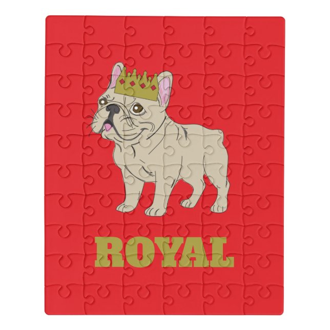 Royal Pup Jigsaw Puzzle (Puzzle Vertical)