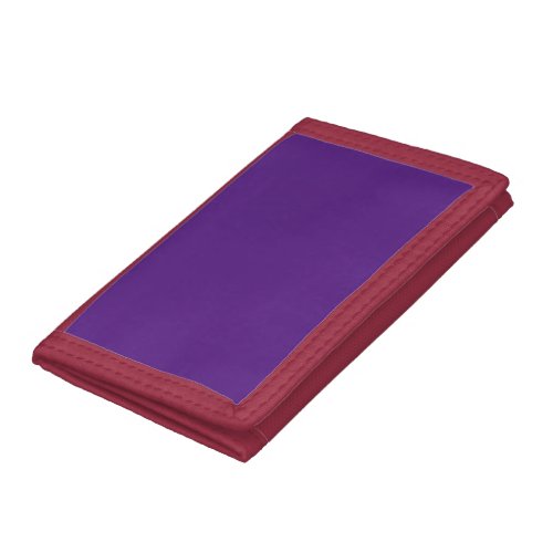 Royal Purple 52187E Greyish Purple Trifold Wallet