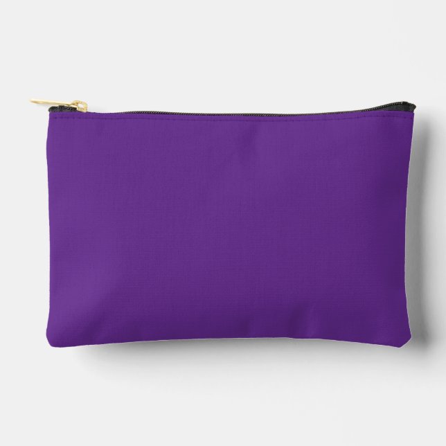 Royal Purple Accessory Pouch (Front)
