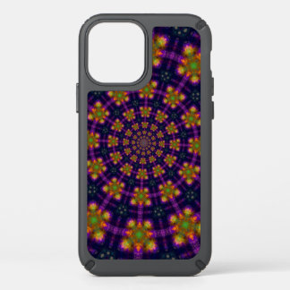 Royal Purple and Gold Kaleidoscope Pattern Speck iPhone 12 Case