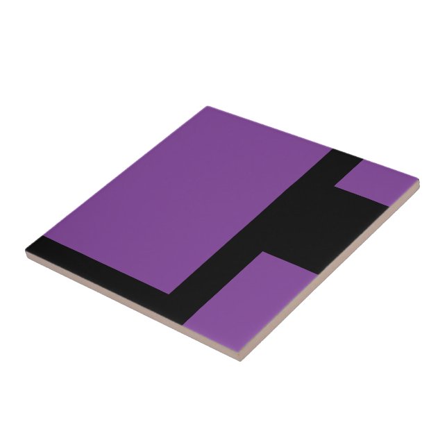 Royal Purple Ceramic Tile (Side)