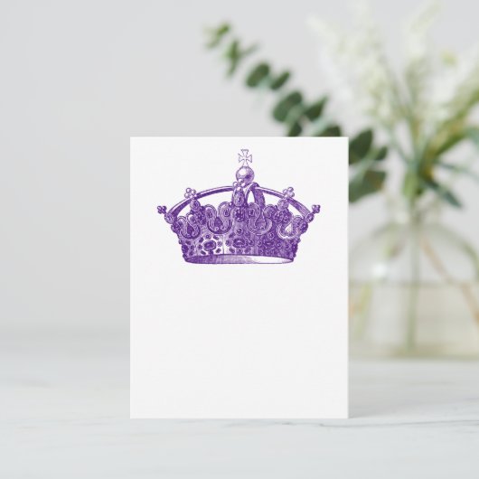Royal Purple Crown (Standing Front)