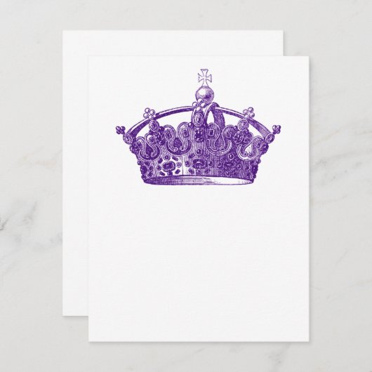 Royal Purple Crown (Front/Back)