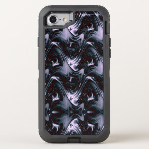 Royal Purple  Fractal OtterBox Defender iPhone 7 Case