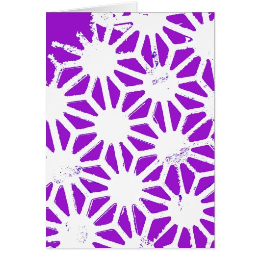 Royal purple geometric pattern (Front)