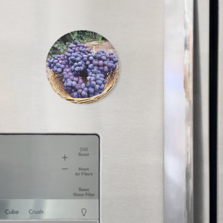 Royal Purple Grapes Magnet