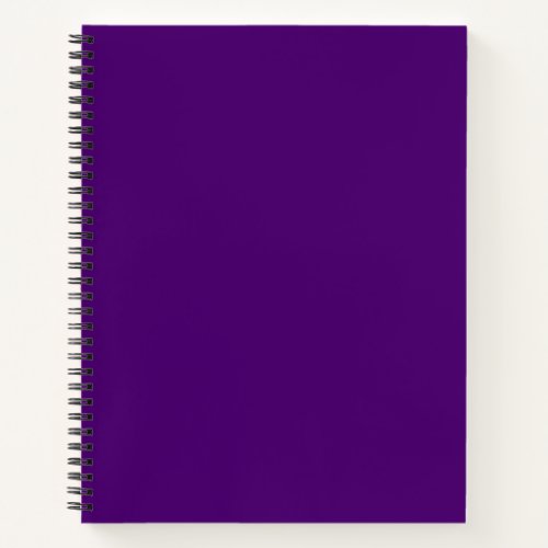 Royal purple  notebook