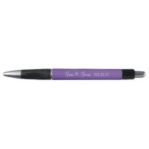 Royal Purple Personalized Wedding Favors