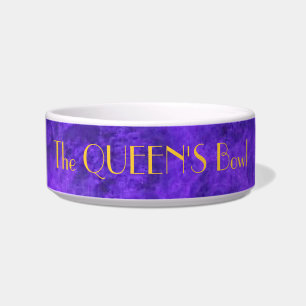 Royal Purple Pet  ETC. Bowl