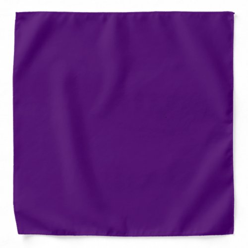 Royal purple solid color  bandana