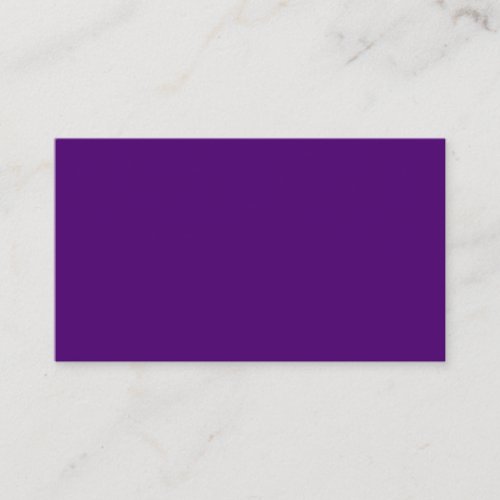 Royal purple solid color  business card