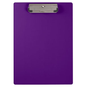Royal purple (solid color) clipboard