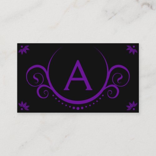 royal purple sophistications business card