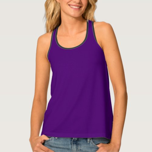 Royal purple  tank top