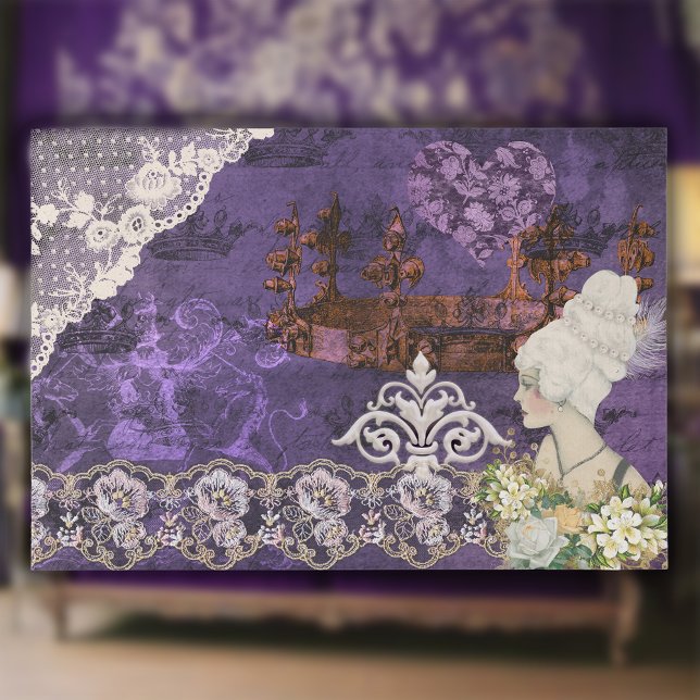 Royal Purple Tissue Paper (Creator Uploaded)
