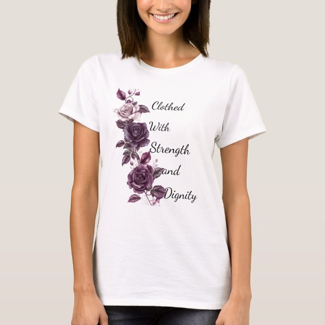 Royal Purple Virtue Tee (Front)